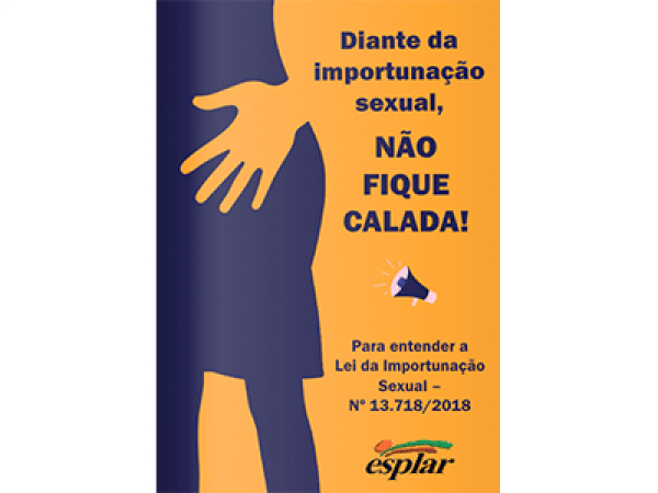 Cartilha para entender a Lei da Importunação Sexual Nº 13.718/2018