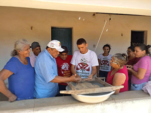 Participantes dos consórcios trocam experiências sobre beneficiamento de gergelim