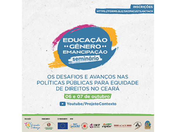 Seminário debate equidade de gênero nas escolas do Ceará